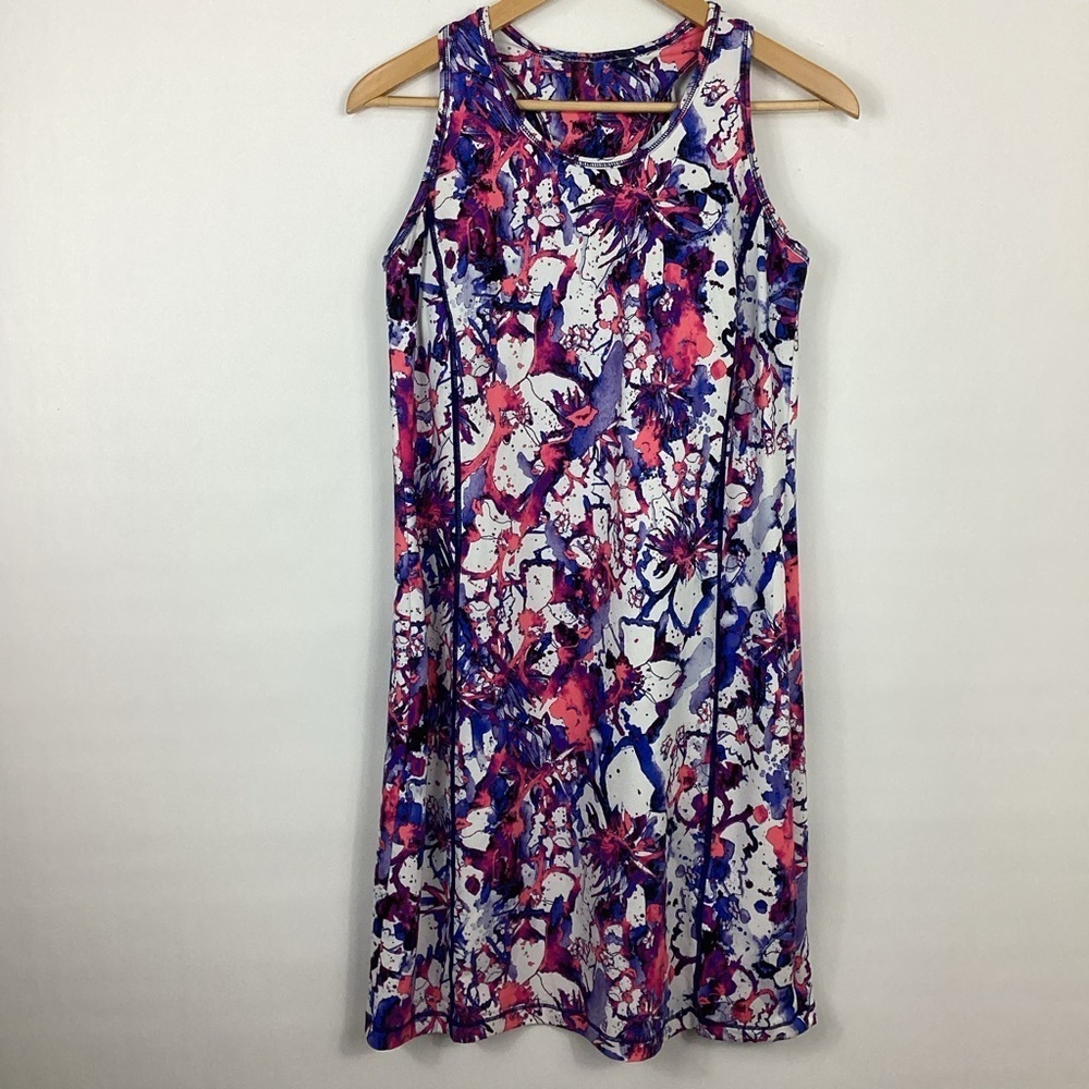 Title Nine Floral Splatter Active Dress